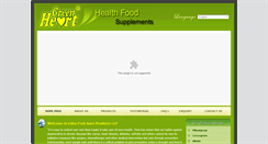 Desktop Screenshot of greenheartindia.com